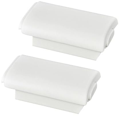 Plastica 2 Pz AA Batteria Plastica Hard Back Cover Protettiva per Xbox 360 Controller