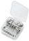 Innfeeltech 25pcs Schnelles Schlagglas Sicherungen 6 * 30mm 250V 10A Schnelles Rohr Sicherung Assortiment Kit