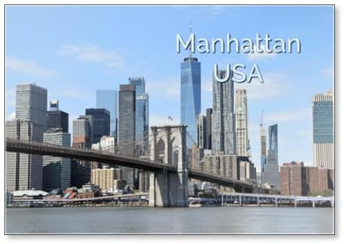 Mahattan from Dumbo, Kühlschrankmagnet