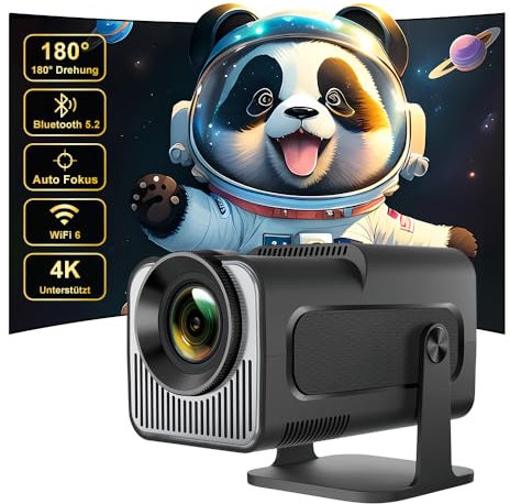 Mini Proyector Salange HY320,4k Soporta Proyector De Cine En Casa,Proyector De Video Android 11.0,Soporta 1080P WiFi6 BT 5.2,Proyector Portátil Teléfono Móvil Al Aire Libre,Corrección Keystone Auto