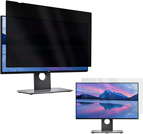 GOWENIC Filtre D'écran D'ordinateur 22 Pouces, Protecteur D'écran Anti-lumière Bleue 16:10, Anti-éblouissant, Anti-reflet, Filtre UV pour le Soin des Yeux, Film Filtrant de Protective de