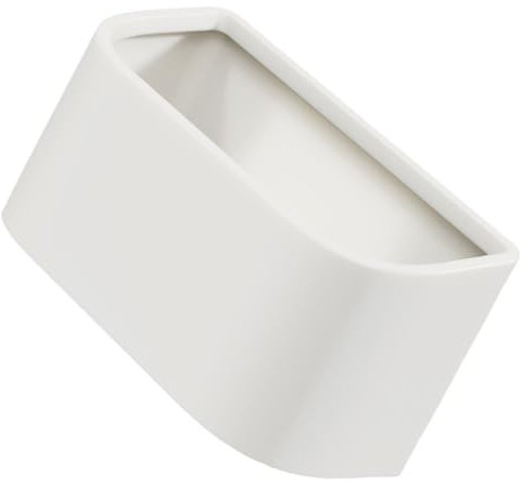 NIYANGLE Poubelle Murale Poubelle Suspendue Avec Couvercle Petite Poubelle De Salle De Bain Noire Poubelle De Salle De Bain Poubelle D'Aspiration Drain De Cuisine Distributeur À Piston