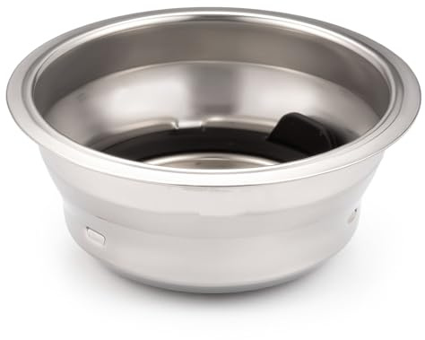 51 mm Filterkorb für Delonghi Dedica Espresso-Kaffeemaschinen EC685 EC680 EC695 EC820 EC850 EC860 ECF01 ECI341 ECO311 – Druckbeaufschlagter Doppelwandkorb, Zubehör für 2 Tassen – 5513281001