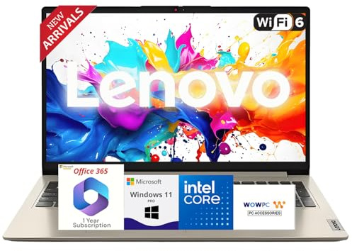 Lenovo Ordinateur portable professionnel avec Microsoft Office 365, écran, Ethernet RJ-45, WOWPC USB (36 Go de RAM, SSD de 2 To)