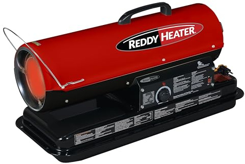 Reddy Heater 80,000 BTU Forced Air Kerosene Heater, Diesel - RFA80T-V3