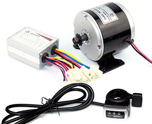 L-faster 24V 36V 350W elektrisches DC-Motor-elektrisches Skateboard DIY 350W Bewegungsausrüstung elektrisches Fahrrad-Motor-hohe Qualität Motor Verwendung 25H Ketten (36V350W Thumb kit)