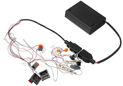 MJJEsports Led Luce Kit Di Illuminazione Fai Da Te Solo Per Lego 10252 Volk Bmv Scarabeo Modello Mattoni 21003