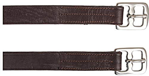 HORKA steigbügel DressuurGürtel Nylon/Leder braun GröÃŸe 165 cm