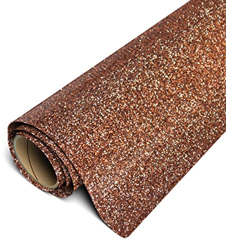 Siser Glitter HTV 12x3ft Roll (Brown) Iron on Heat Transfer Vinyl