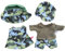Puppenkleidung handmade passend für Plüsch Äffchen Gr. 20 cm Camouflage Armee Army kleiner Soldat