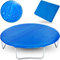 KIDUKU Trampolin Abdeckung 244 cm | Regenabdeckung wetterfest, reißfest & UV-beständig | Outdoor Wetterschutzplane