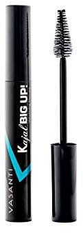 Kajal Big Up! Volumizing Mascara – Schwarz – langanhaltend, intensives Volumen, nicht klumpend, sicher für empfindliche Augen, blättert nicht ab oder trocknet die Wimpern
