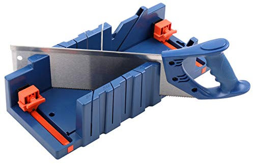 Zebery Taglia Battiscopa, serraggio Mitre Box Mitre Box regolabile per tagliare battiscopa