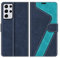 MOBESV Custodia per Samsung Galaxy S21 Ultra 5G, Cover a Libro Magnetica Custodia in Pelle per Samsung Galaxy S21 Ultra 5G, Elegante Blu