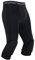 Qlans Men Tights Compression Pants Basketball Pants with Knee Pads Padded Pants