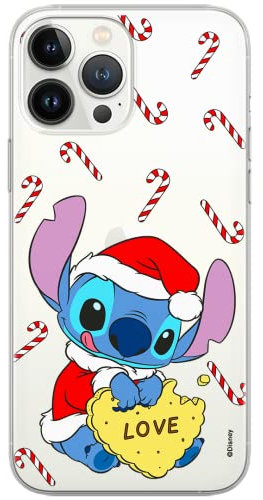 ERT GROUP mobile phone case for Apple Iphone 6 PLUS original and officially Licensed Disney pattern Stitch 009 optimally adapted to the shape of the mobile phone, partially transparent