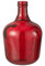 VASE KARAFFE Glas ROT MEDIUM