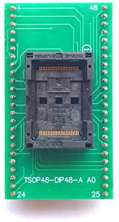 XGOIENZI TSOP48 to DIP48 Socket Universal Adapter for IC Chip Nand Nor Flash Eeprom Mcu USB Programmer