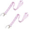 WANDIC Brustkrebs-Bewusstseins-Schlüsselband, 2 Stück, rosa Umhängeband, Lanyards, Hoffnung, Glaube, Liebesbänder für Schlüssel, Ausweis, Telefon