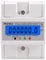Digitaler Stromzähler DIN-Schienenmontage, dreiphasiger Vierdraht-Energiezähler elektronischer Watt-Stromverbrauch Energiezähler Wattmeter kWh 100A Wechselstrom LCD-Hintergrundbeleuchtung 380 V