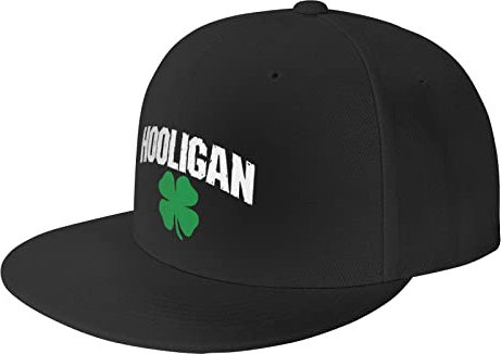 Baseballmütze Irischer Hooligan Freizeit Mütze Hip Hop Vintage Basecap Atmungsaktiv Unisex Mütze, Für Sport, Frauen, Draussen Kletter