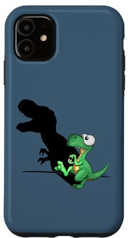 Hülle für iPhone 11 Dino T-Rex Schattenfigur Gleichnis Puppenspiel Dinosaurier