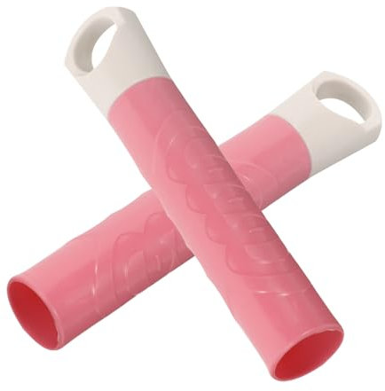 MUCKLILY 2St Besenstielgriff Ersatzgriff Für Besenstielrohr Endkappe 22Mm Haushalt Plastik Zubehör Für Kehrbesen Und Wäscheleine