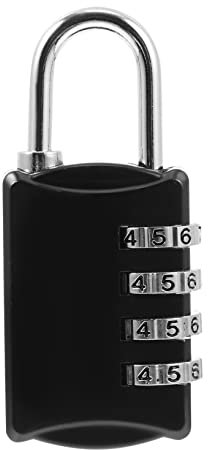 BESTonZON Serrure à Combinaison Chiffres Pour Casier De Gym Sac à Et Valise Résistante Coupe Et Facile à Utiliser