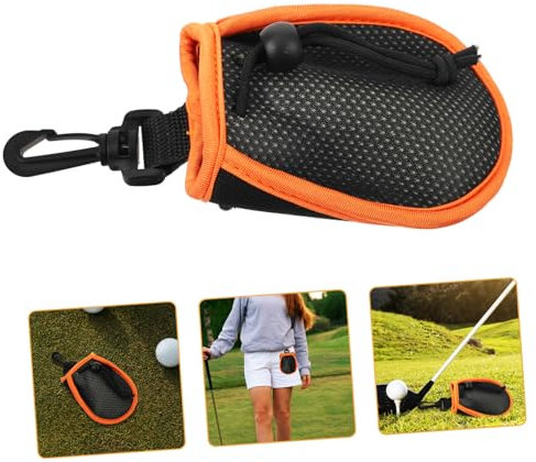 Milisten Cleaning Kit for Golfers Golf Washer Pouch Cleaners Golf Cleaning Kit Golfers Easy to Carry