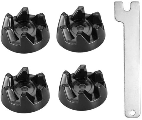 Yidata Mixer-Ersatzteile, Mixer-Antriebskupplung, Gummi-Getriebe mit Schraubenschlüssel-Set, kompatibel mit Kitchenaid WP9704230 VP WP9704230