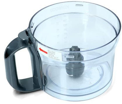 KGA SUPPLIES Bol compatible robot menager kenwood FPM250 FPM260 FPM265 FPM270 manche gris