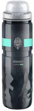 BIANCHI - Thermosflasche THERMA 650, grau, Fassungsvermögen 550 ml, Gewicht 140 Gramm, Code C9010147