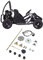 29-Zoll Go Kart Hinterachsen Montagesatz, Metallmaterial, Ersatz für 50 70 90 ATV-Quads mit Bremskomponenten, Robust, Ideal für Go-Kart und Quad-ATV