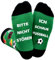 Kisvic Fußball Geschenke für Männer Lustige Socken, Socken mit Spruch Bitte Nicht Stören Ich Schaue Fussball, Baumwollsocken Fußball Geschenk für Mann Opa Papa Jungen zum Geburtstagsgeschenk