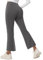 baleaf Damen Wanderhose Wasserabweisend Outdoorhose Winddicht Thermo Hose Schlaghose Trekkinghose mit Taschen Winter Grau S