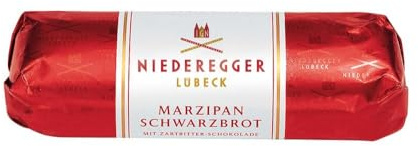 Niederegger Marzipan Schwarzbrot, 8er Pack (1 x 200 g)