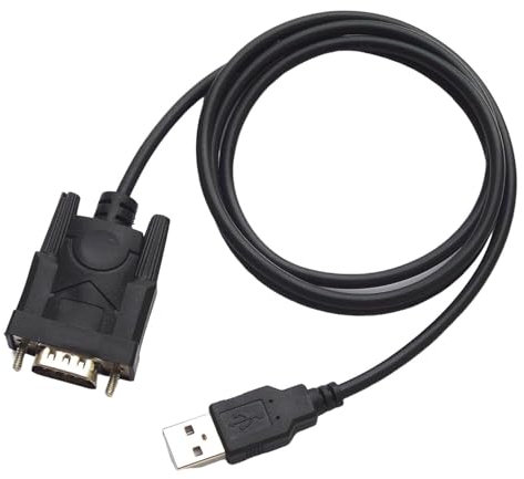 Cable RS232 A USB, Cables De La Serie USB, Cable Convertidor Adaptador De Puerto Serie A USB De 9 Pines, DB 9 232, Cable Convertidor USB 2.0 Macho A RS232 Hembra Serie DB9 Con Chipset Prolífico