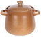 Cazuela de cerámica, olla de barro para cocinar, cazuela antiadherente para horno holandés, olla antideformación, no tóxica, antiadherente, compatible con inducción, apto para lavavajillas y horno,
