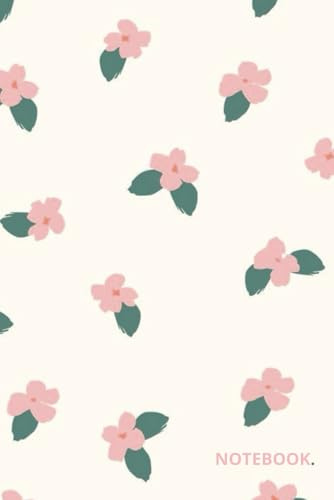 Cute Aesthetic Notebook: | 6x9 Paperback | 100 Pages | Kawaii Journal for School, Work, or Journaling