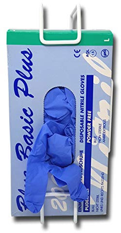 Handschuhhalter aus Draht, Handschuhhalterung, Handschuhspender-Box, Handschuhboxhalter, weiß, langlebig, robust