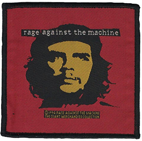 Kompatibel/Ersatz für Rage Against The Machine - Che Guevara Aufnäher/Patch | Badge Flicken Rocker Kutte Biker-Weste -