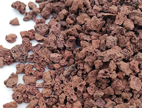 Super Aquarium Bio Volcanic Lava Rock (10-30mm) Aquarium Fish Tank Filter Media, Marine, Sump, Pond Filter Media (2kg)