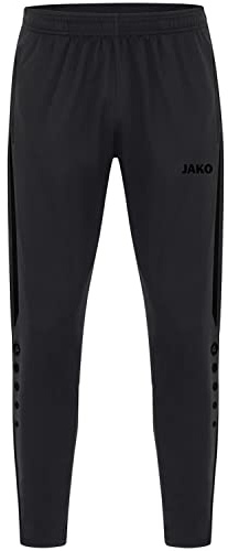 JAKO Herren Polyesterhose Power, Schwarz, L