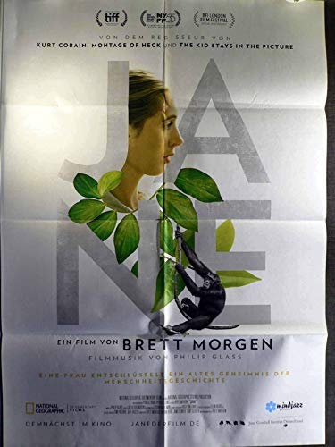 Jane - Brett Morgen - Jane Goodall - Filmposter A1 84x60cm gefaltet