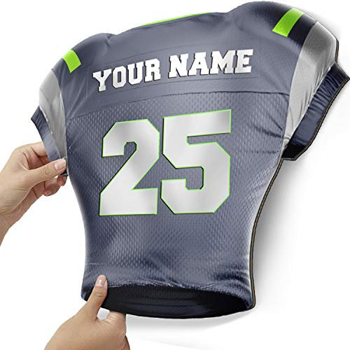 Trikotlampe für Seattle Fans aus Holz - personalisierbares Geschenk - schenke dein individuellen Seattle Fanartikel aus Echtholz