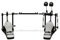 Pacific Drums 800 Series Doppelpedal (Doppelkette)