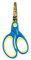 Herlitz Design Bastelschere / rund / Farbe: blau