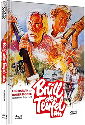 Brüll den Teufel an - Zwei wie Hund und Katz - Shout at the Devil [Blu-Ray+DVD] - uncut - limitiertes Mediabook Cover A
