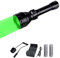 WESLITE Taschenlampe Grün für Jagd Taschenlampe Jagd mit Grünes Licht LED Taschenlampen Grün für Jagd 350 Yards Zoombares Jagdlampe mit Druckschalter und Wiederaufladbarer Batterie für Nachtsicht