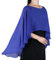 Ladiery Sheer Chiffon Capes Weiche Capelets für Frauen, leichte Tücher und Wraps für Abendpartykleider